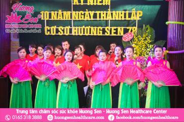 Lễ kỷ niệm 10 năm thành lập Hương Sen 78 Yên Phụ